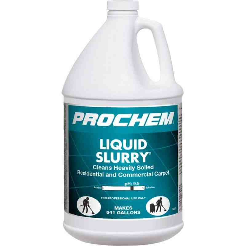 Prochem Liquid Slurry® Carpet Detergent, Concentrate, 1 Gal, 3.78L - 1