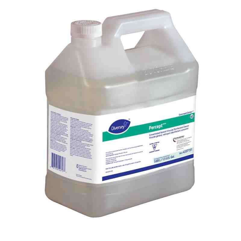 DIVERSEY 4337151 Percept, Hydrogen Peroxide Disinfectant, Concentrated, 5.68L, 2/Case - [DefendUse.com] - 4337151 - Hospital-Gra