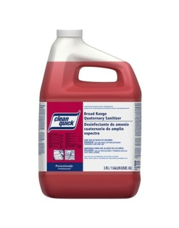 P&G 3700048056 CLEAN QUICK Disinfectant Sanitizer Broad Range 3.78-L, Closed Loop, Case of 3 - [DefendUse.com] - 10037000480560 