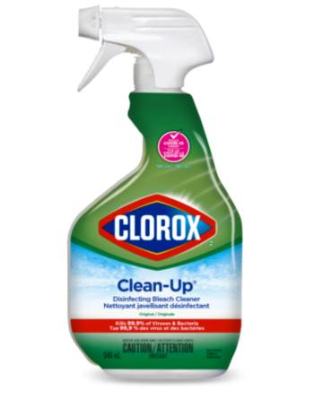 CLOROX 01402 Clean-Up® Disinfecting Bleach Cleaner Spray, 946 mL, Case of 12 - [DefendUse.com] - 01402 - Clorox® Cleaning & Disi