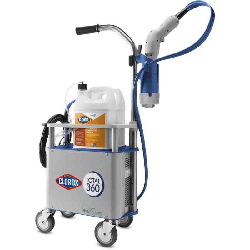 Clorox® Total 360® Electrostatic Sprayer, Grey and Blue - [DefendUse.com] - 60025CLX1100 - Clorox® Total 360® Electrostatic Spra