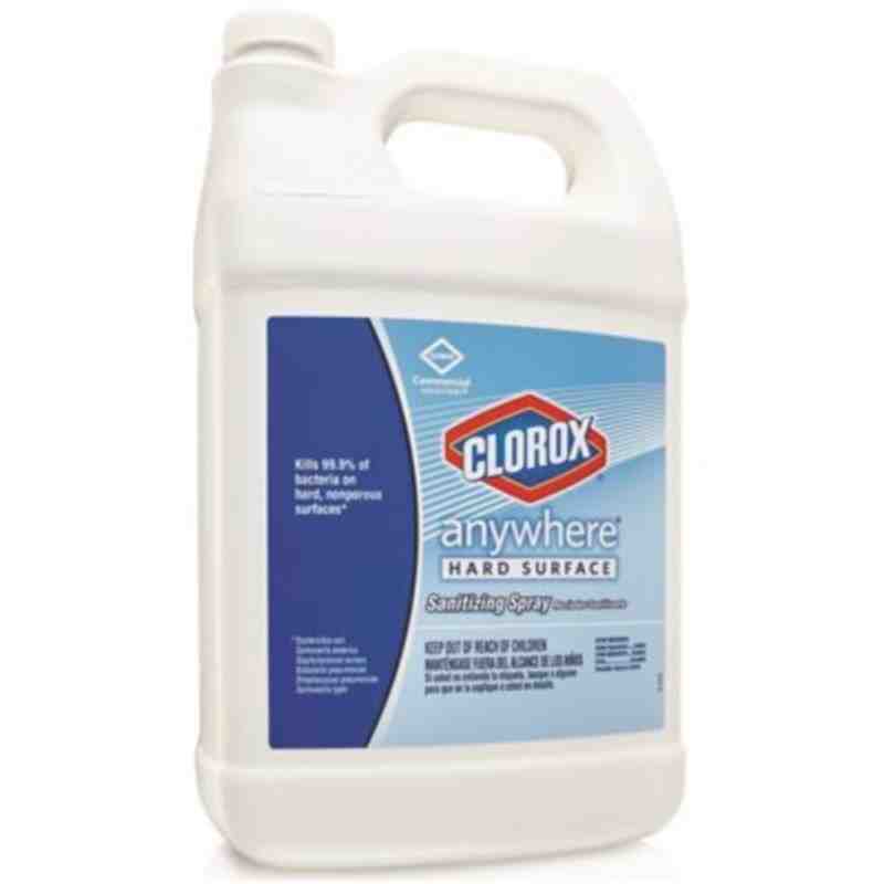 Clorox® Total 360® Hard Surface Sanitizer, Unscented, Clear, 3.78 Liters, 4/Case - [DefendUse.com] - 31651FM01 - Clorox® Cleanin