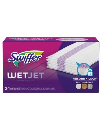 Swiffer® 37000-08443 Wet Jet Mopping Pad Refills - Original - 24 ct, 4 Sets - [DefendUse.com] - 37000-08443 - Swiffer® Cleaning 