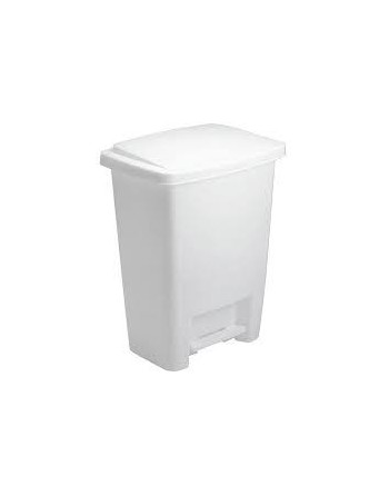 Rubbermaid Housewares, 31.2L Step On Wastebasket, Case of 6 - [Cleaning Supplies Canada Discounts] - 2841-87-WHT - [DefendUse.co