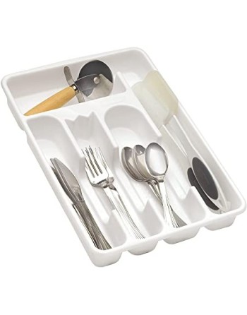 Rubbermaid Housewares, Small Cutlery Tray - White, Case of 6 - [Cleaning Supplies Canada Discounts] - 2919-RD-WHT - [DefendUse.c