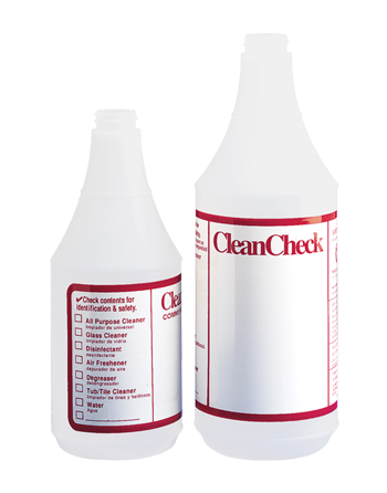 TOLCO, Empty Trigger Bottle - Clean Check - 24oz - Bottle Only - [Cleaning Supplies Canada Discounts] - 130108 - [DefendUse.com]