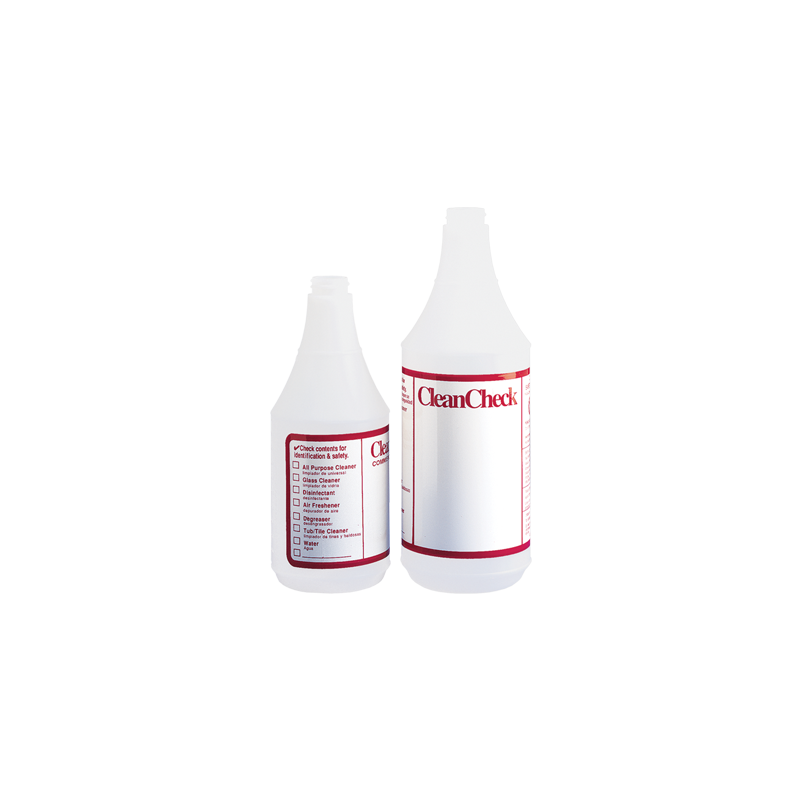 TOLCO, Empty Trigger Bottle - Clean Check - 24oz - Bottle Only - [Cleaning Supplies Canada Discounts] - 130108 - [DefendUse.com]