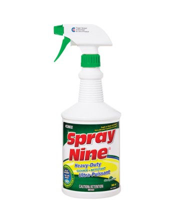 Spray Nine C26832 Heavy-Duty Cleaner, Trigger Bottle, 946 ml, Case of 12 - [DefendUse.com] - C26832-20061976741100 - Spray Nine®