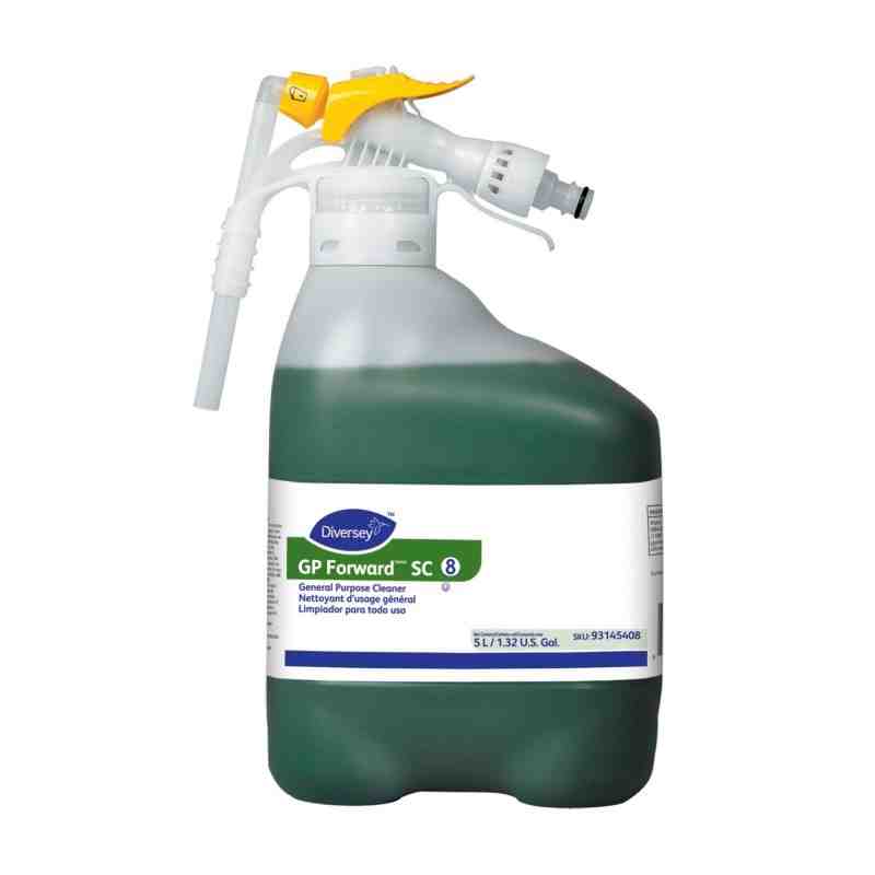 Diversey™ GP Forward™ SC General Purpose Cleaner, Green Liquid, Citrus Fragrance, 5L, Sold Individually - 1