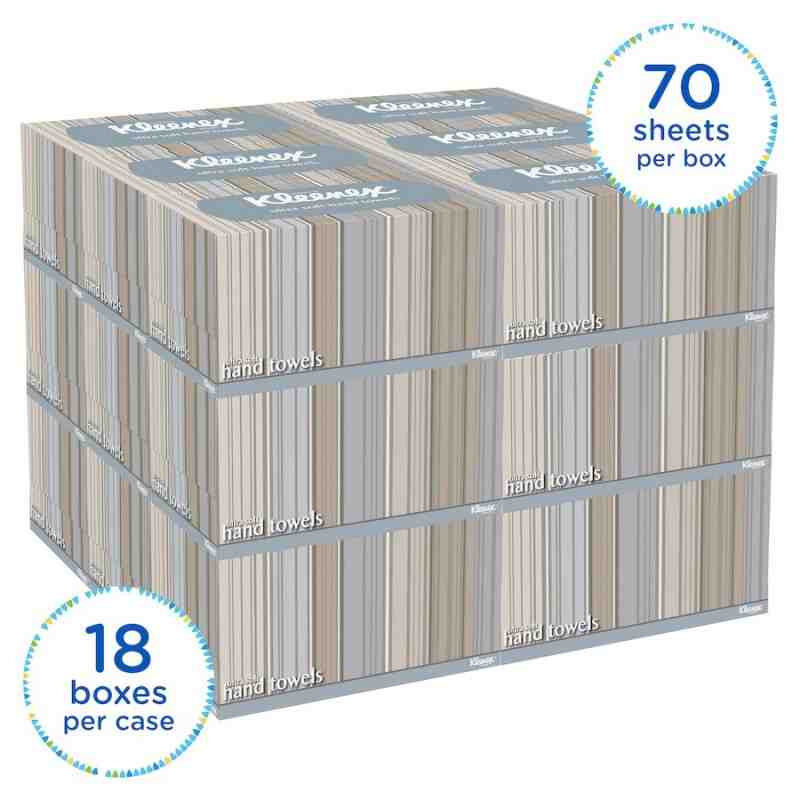 Kleenex® 11268 Folded Towels Ultra Soft Pop-Up™ Box, 1-Ply, 18 Boxes/Case, 70 Towels/Box - [DefendUse.com] - 11268 - Kleenex®