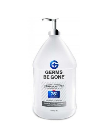 Germs Be Gone® Hand Sanitizer with pump, 4L, Case of 4 - 1