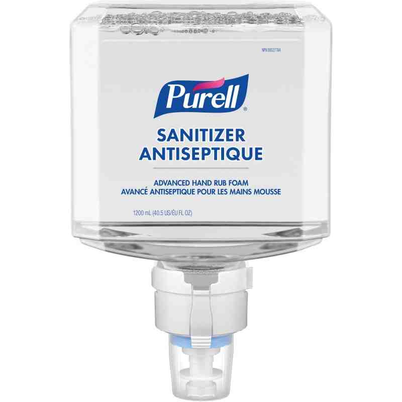 PURELL 775102CAN00 ES8 Advanced Foam Hand Sanitizer, 1200 ml, Cartridge Refill, 70% Alcohol, Qty/Case: 2 Refills - [DefendUse.co