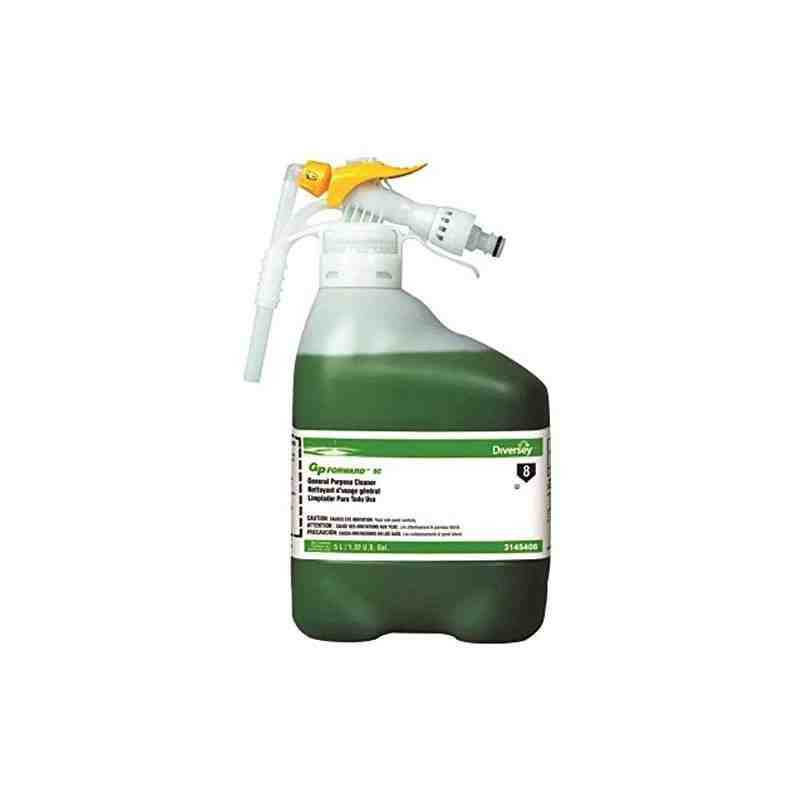 Diversey™ 93145408 GP Forward™ SC General Purpose Cleaner, Green Liquid, Citrus Fragrance, 5L, Sold Individually - [DefendUse.co