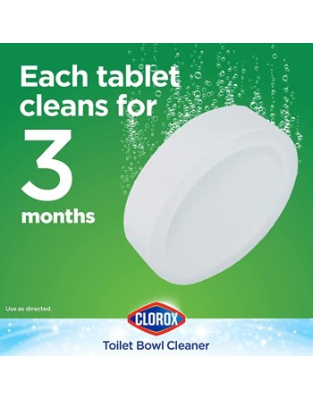 CLOROX  01006 Automatic Toilet Bowl Cleaner Bleach, 100g, Case of 12x100g - [DefendUse.com] - 01006 - Clorox® Cleaning Product