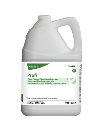 Diversey 4512759 Profi™ Floor Cleaner/Oil & Grease Remover, 4L, Case of 4 - [DefendUse.com] - 4512759 - Diversey Holdings Cleane