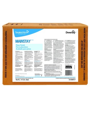 Diversey 5104917 Mainstay® 5 gal Floor Finish, Ammonia Scent, Floor Cleaner - [DefendUse.com] - 5104917 - Diversey Holdings Clea