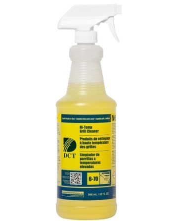 Diversified 84945167 DCT High Temp Grill Cleaner, 32 Oz, Case of 6 - [DefendUse.com] - 84945167 - Oven/Grill Cleaners