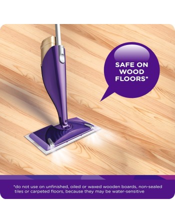 Swiffer Wet Jet Clear Wood Cleaning Solution 1.25L, 4/Case - [DefendUse.com] - 37000-77133 - Swiffer® Cleaning Products