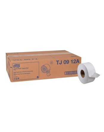 Tork® Universal Jumbo Bath Tissue Roll, 1-Ply, White, 2000'/Roll, 12 Rolls/Case - [Cleaning Supplies Canada Discounts] - TJ0912A