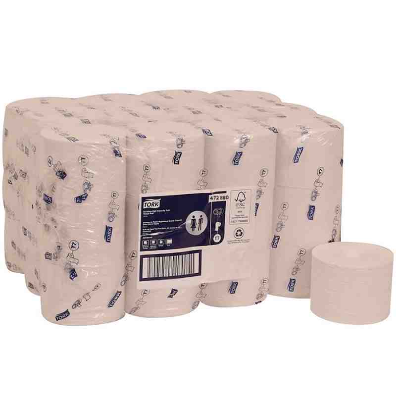 Tork® Advanced High Capacity Coreless Bath Tissue Roll, 2-Ply, White, 1000 Sheets/Roll, 36 Rolls/Case - [Cleaning Supplies Canad