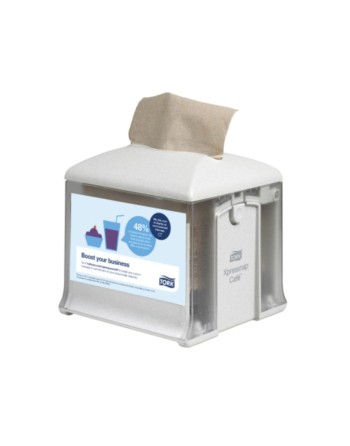 Tork  6.2 x 5.9" x 5.9" Granite Plastic Napkin Dispenser, 4/CS - [Cleaning Supplies Canada Discounts] - 31XRT - [DefendUse.com]