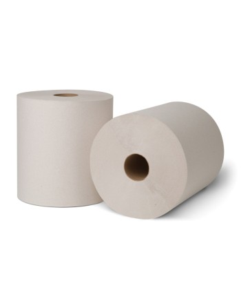 Tork Ecosoft® Controlled Roll Towels 7-1/2'' x 800' Natural White, 6/CS - [Cleaning Supplies Canada Discounts] - 7171400 - [Defe