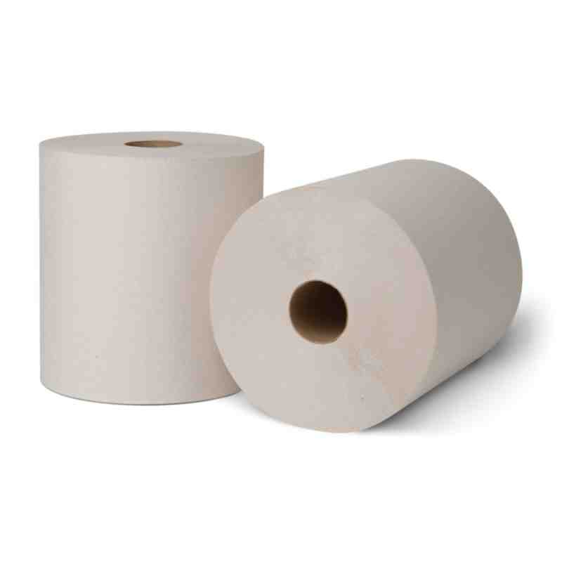 Tork Ecosoft® Controlled Roll Towels 7-1/2'' x 800' Natural White, 6/CS - [Cleaning Supplies Canada Discounts] - 7171400 - [Defe