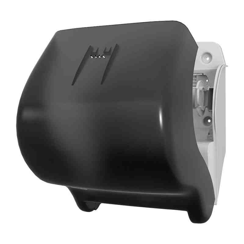 Tork Hand Towel Roll Dispenser, Electronic, Touch-Free Auto Transfer, Black, 1/EA - [Cleaning Supplies Canada Discounts] - 86ECO