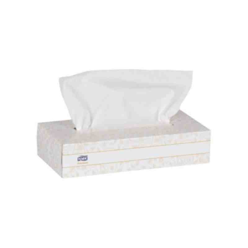 Tork Premium Facial Tissue Flat Box White 2 Ply, 3000/Case, - [Cleaning Supplies Canada Discounts] - TF6920 - [DefendUse.com]