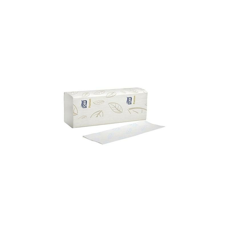 Tork Xpress Premium Soft Multifold 4-Panel 2-Ply Hand Towel, White, - [Cleaning Supplies Canada Discounts] - MB574 - [DefendUse.