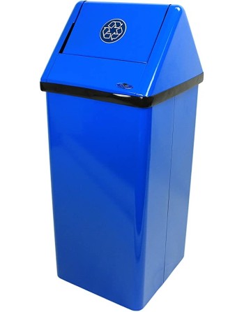 FROST 301R NL Waste Receptacle, Recycling, Blue, 21 US gal. - [Cleaning Supplies Canada Discounts] - 301R - [DefendUse.com]