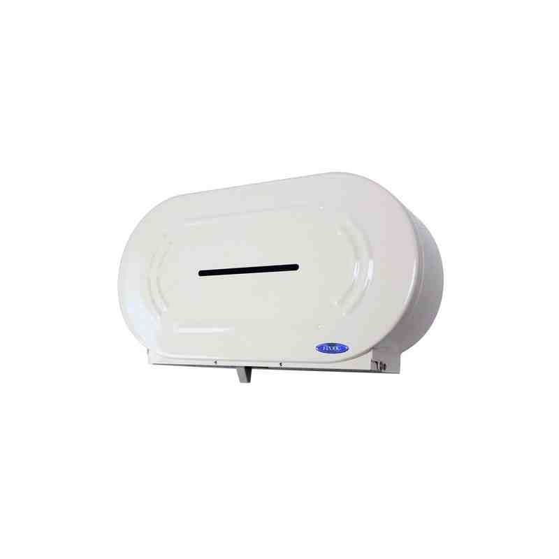 FROST Twin Jumbo Toilet Paper Dispenser, Multiple Roll Capacity, Width: 20.5 - [Cleaning Supplies Canada Discounts] - 170 - [Def