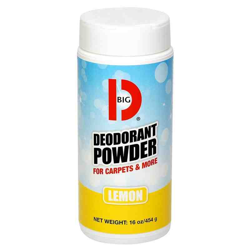 Big D 152 Deodorant Powder for Carpets & More, Lemon Fragrance, 16 oz (Pack of 12) - [Cleaning Supplies Canada Discounts] - 152 