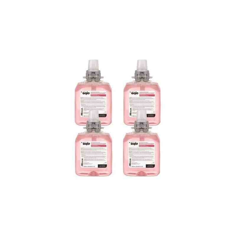 GOJO® 5161-04 FMX Luxury 1250 mL Cranberry Foaming Hand Soap, Case of 4 - [DefendUse.com] - 5161-04 - Purell® GOJO Industries, I