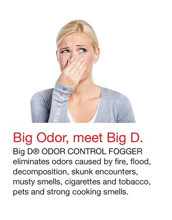 Big D BGD 341 5 oz Odor Control Fogger Aerosol (Case of 12) - [Cleaning Supplies Canada Discounts] - 341 - [DefendUse.com]