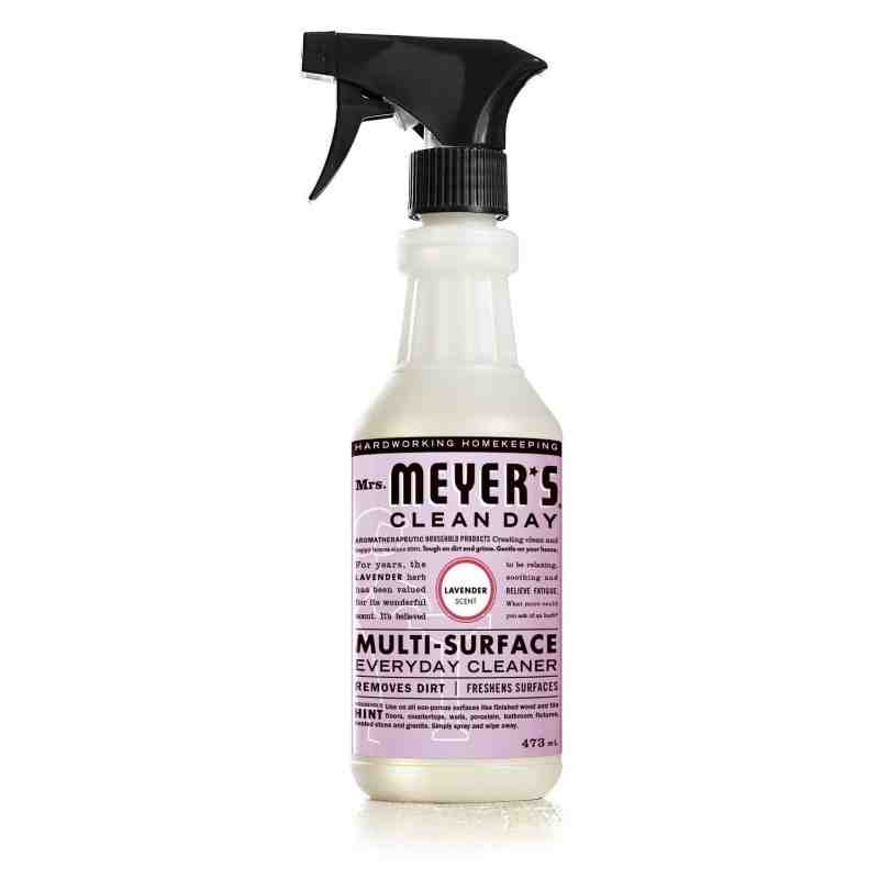 Mrs. Meyer's Clean Day Multi-Surface Cleaner Spray, All-Purpose, Lavender Scent, 473 ml, Case of 6 - [Cleaning Supplies Canada D