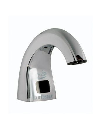 Rubbermaid FG4870465 OneShot¨ - Foam TF C-Mount Soap Disp Metal - Pol/Chrome, Each - [DefendUse.com] - FG4870465 - One Shot & Ac