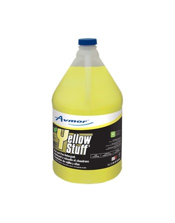 AVMOR 2218278001 Yellow Stuff Pot and Pan Detergent, Case of 2 - [DefendUse.com] - 2218278001 - Dish Soaps & Detergents