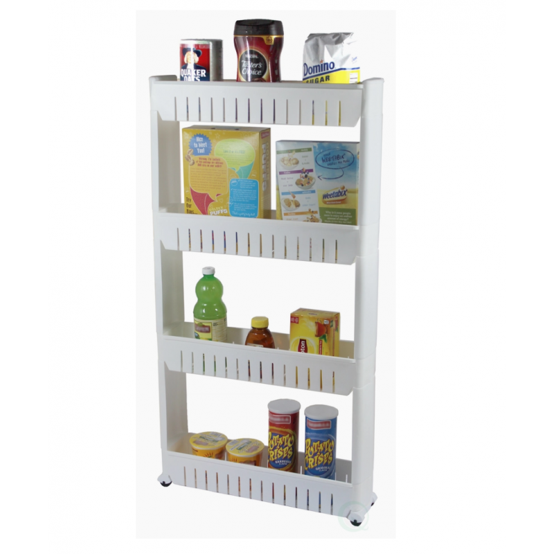 Kitchen Pantry Slim Storage Cabinet Organizer - [DefendUse.com] -  - Kitchen & Tabletop