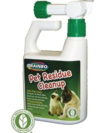 DRAINBO 32oz Pet Residue Cleanup, Stain Remover - [DefendUse.com] -  - DrainBo