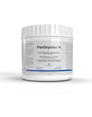 PerOxytabs® 9 Disinfection/Cleaning Tabs 6g,  40/Bottle, Case of 4 - [DefendUse.com] - 92972 - Home