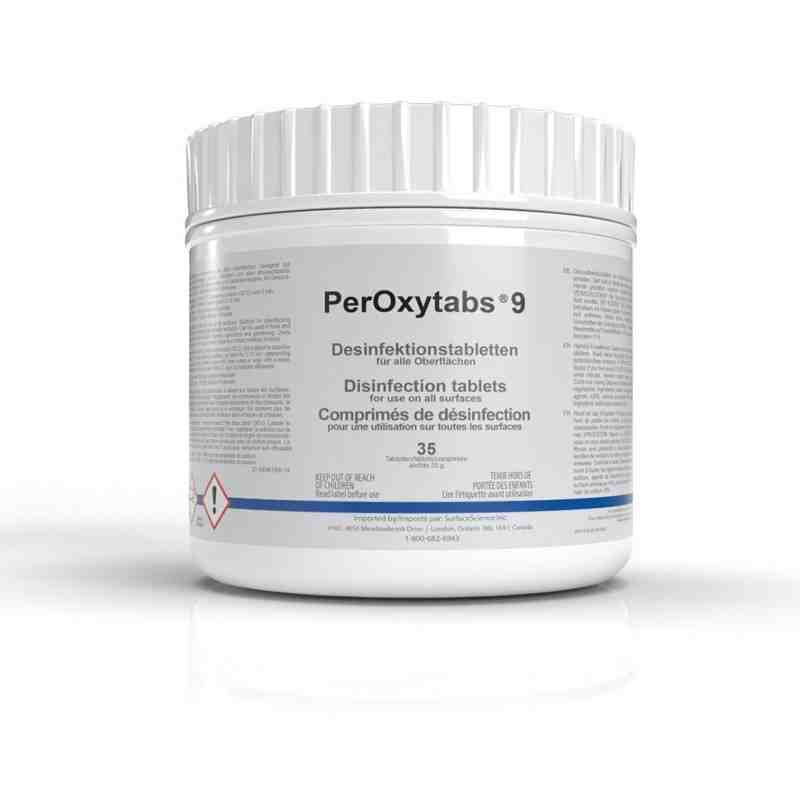 PerOxytabs® 9 Disinfection/Cleaning Tabs 6g,  40/Bottle, Case of 4 - [DefendUse.com] - 92972 - Home