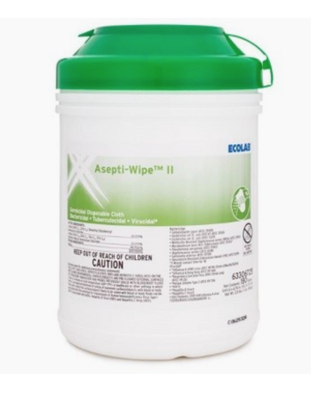 ECOLAB Asepti-Disinfectant Wipes & Surface Cleaner, 180 Wipes/Tub - [DefendUse.com] - 6000696 - ECOLAB Asepti