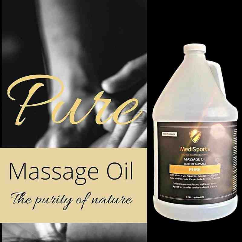 MEDISPORT Massage Oil, 3.78L - [DefendUse.com] -  - Physiotherapy