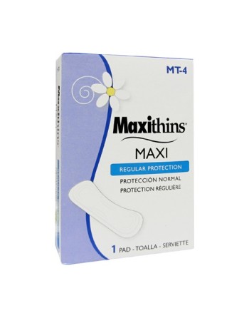 HOSPECO MT4 Maxithins® Maxi Pads, Case of 250 - [DefendUse.com] - MT4 - HOSPECO Commercial Solutions