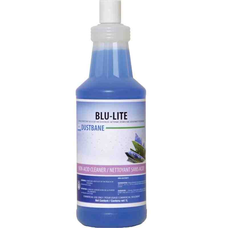 DUSTBANE  53747 Blu-Lite Disinfectant Bowl Cleaner Container Size: 1 L, Case of 12 - [DefendUse.com] - 53747 - Bathroom Cleaners