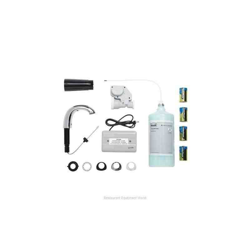 Rubbermaid FG500585 One Shot® Low-Profile 1600 mL Starter Kit, Hand Soap, Each - [DefendUse.com] - FG500585 - One Shot & Accesso