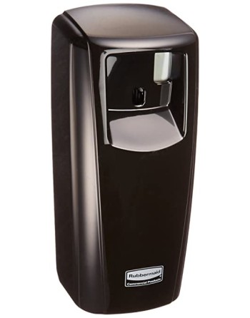 Rubbermaid  1793540 Standard Odor-Control Aerosol Dispenser with LCD Display, Black - [DefendUse.com] - 1793540 - Passive Air Ca