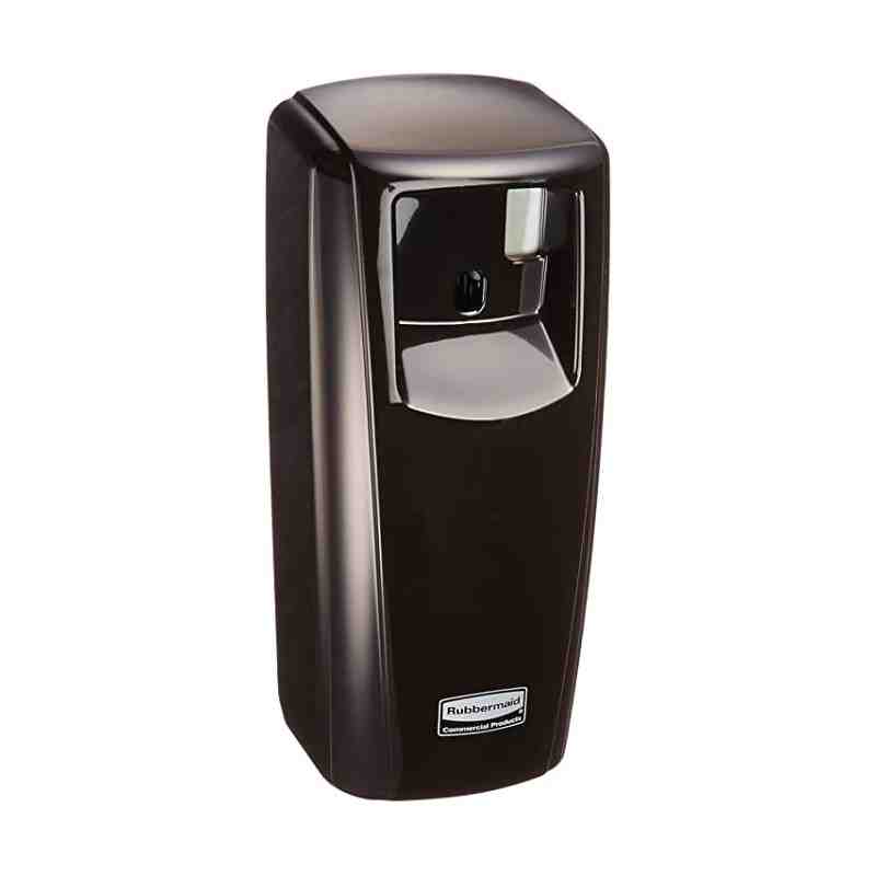 Rubbermaid  1793540 Standard Odor-Control Aerosol Dispenser with LCD Display, Black - [DefendUse.com] - 1793540 - Passive Air Ca