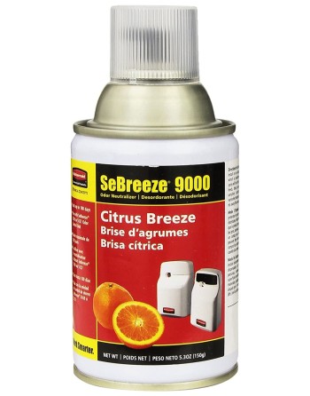 Rubbermaid Commercial 5159 SeBreeze 9000 Country Linen Odor Neutralizer Aerosol Canister, Case of 4 - [DefendUse.com] - 51590000